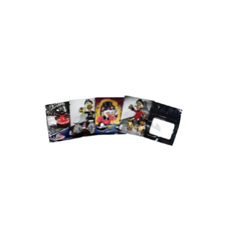 Compact Resealable Waterproof Mylar Storage Pouches with Zip Lock Seal