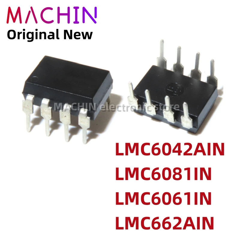 

1 шт., LMC6042AIN, LMC6081IN, LMC6061IN, LMC662AIN DIP-8, рабочий усилитель, DIP8