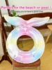 1PC New Mermaid Pocket Loop Underarm Swimming Lifebuoy Children's Beach Swimming Pool Party Floating Toy 3