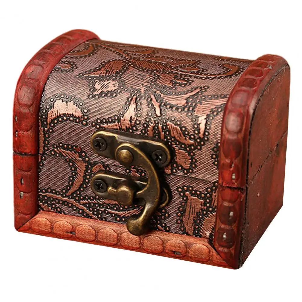 

Jewelry Organizer Retro Elegant Wooden European Style Jewelry Storage Case Household Supplies