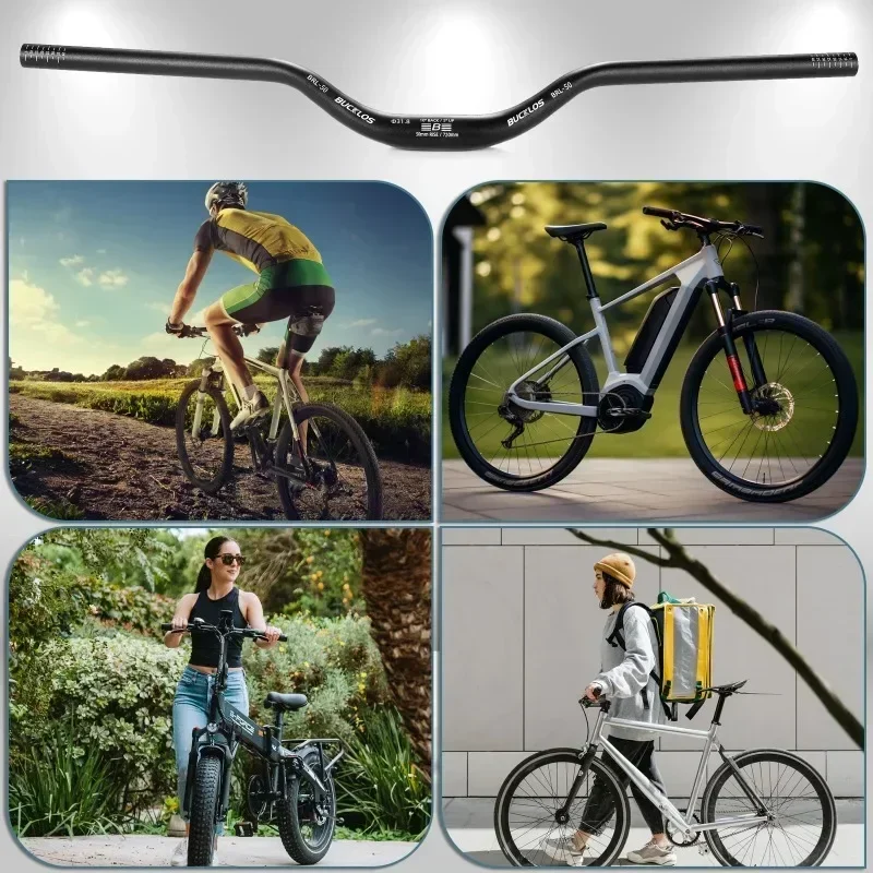 Aluminum MTB Swallow Riser Handlebar 2