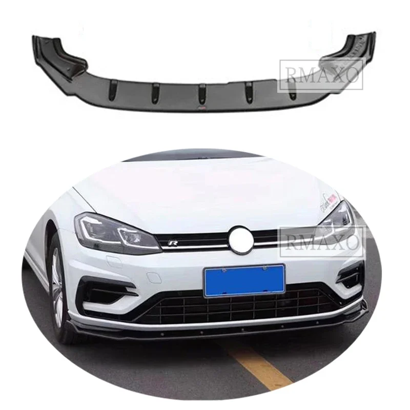 Per Volkswagen Golf 7.5 Gti Body Kit Spoiler 2014-2018 Golf 7 R Cs Labbro Posteriore Spoiler Posteriore Paraurti Anteriore Diffusore Protezione Paraur