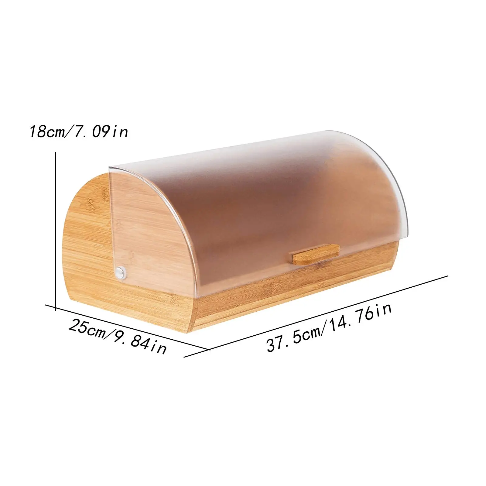 Bamboo Bread Box Breadbox Versatile with Lid Storage Holder Storage Container for Toast Donut Bagels Kitchen Home Bamboo Bread Box Breadbox Versatile with Lid Storage Holder Storage Container for Toast Donut Bagels Kitchen Home
