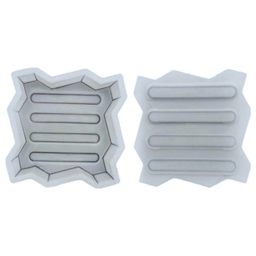 Plastic Garden Pavement Mold Reusable DIY Garden Pavement Road Paving Brick Mould Path Concrete Brick Mold Outdoor Decor