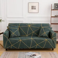 

Elastic Geometric patterns Sofa Covers for Living Room Stretch Sectional Slipcovers L Shape Couch Cover Armchair Cover 3 seater