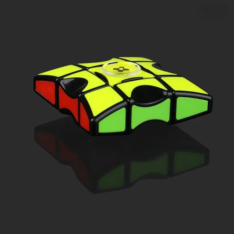 Finger Magic Cube Toys 2in1 5.8cm Patch Version 133 Cube Puzzle Antistress Gyro Toys Fidget Spinner Stress Reliever For Kids Boy