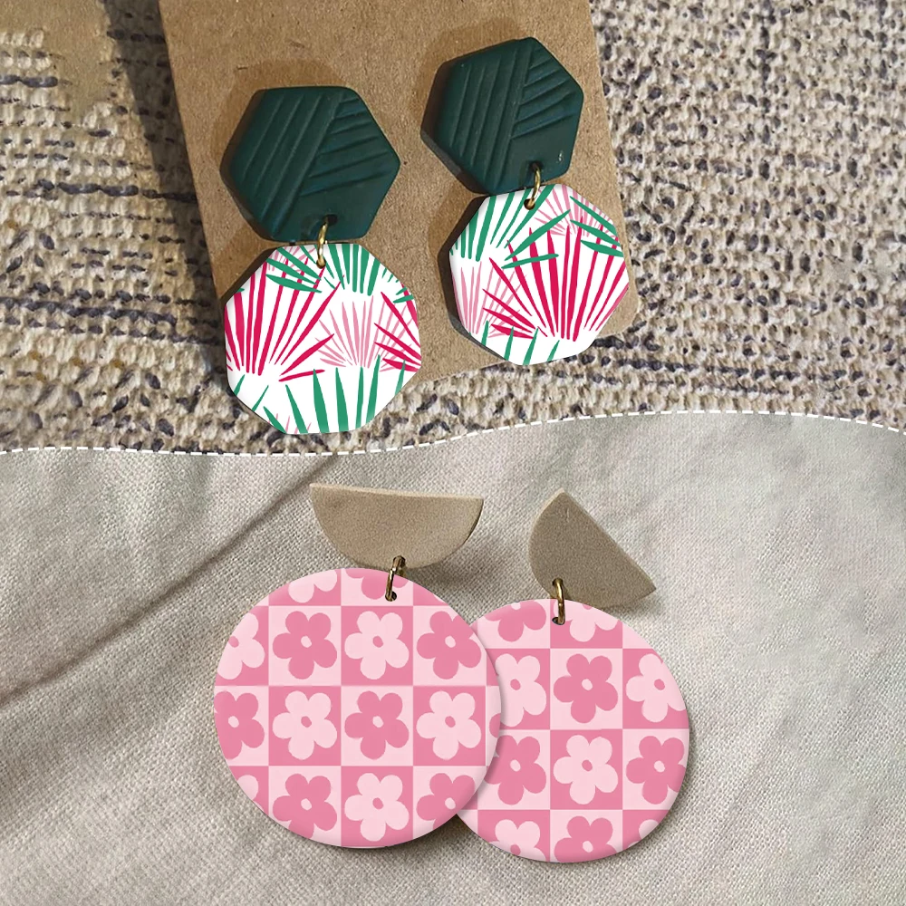 Polymer Clay Transfer Paper Water Soluble Disposable Stickers for Jewelry Earrings Printing ceramic transfer paper