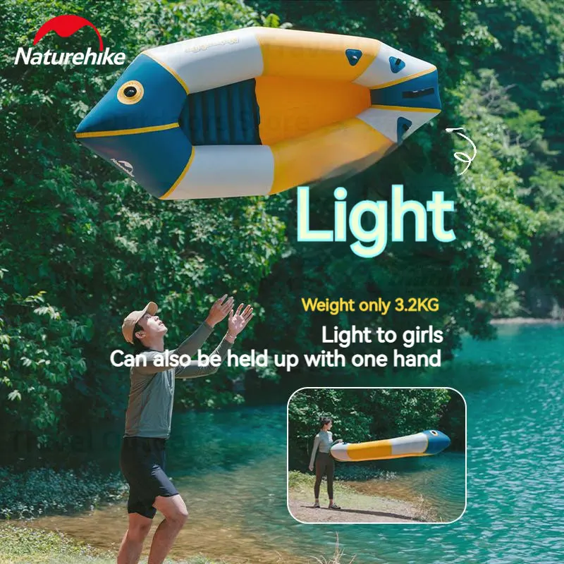 Inflatable Fishing Kayak Watercraft 2