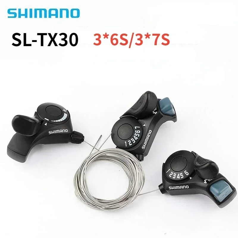 Shimano Tourney SL TX30 Mountain bike Trigger Shifters 6/7s 18/21s Speed Shift Levers bicycle shifter Derailleur Compatible