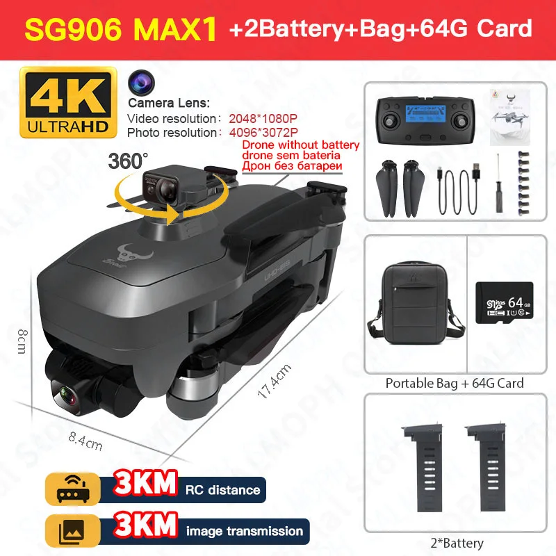 906 MAX1 2B Bag 64G