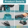 Mini Chainsaw for Makita 18v (No Battery) Woodworking with Small Handheld Electric 6-inch Logging Sawzall Mini Portable Chainsaw 6