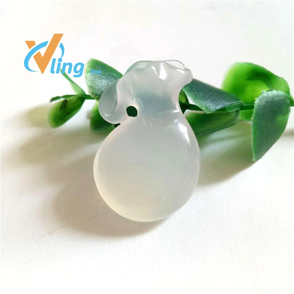 Chalcedony Purse Pendant With Pink Yellow And Green Agate Purse Size Mobile Phone Diy Accessories Men's Versatile Fashion Gift