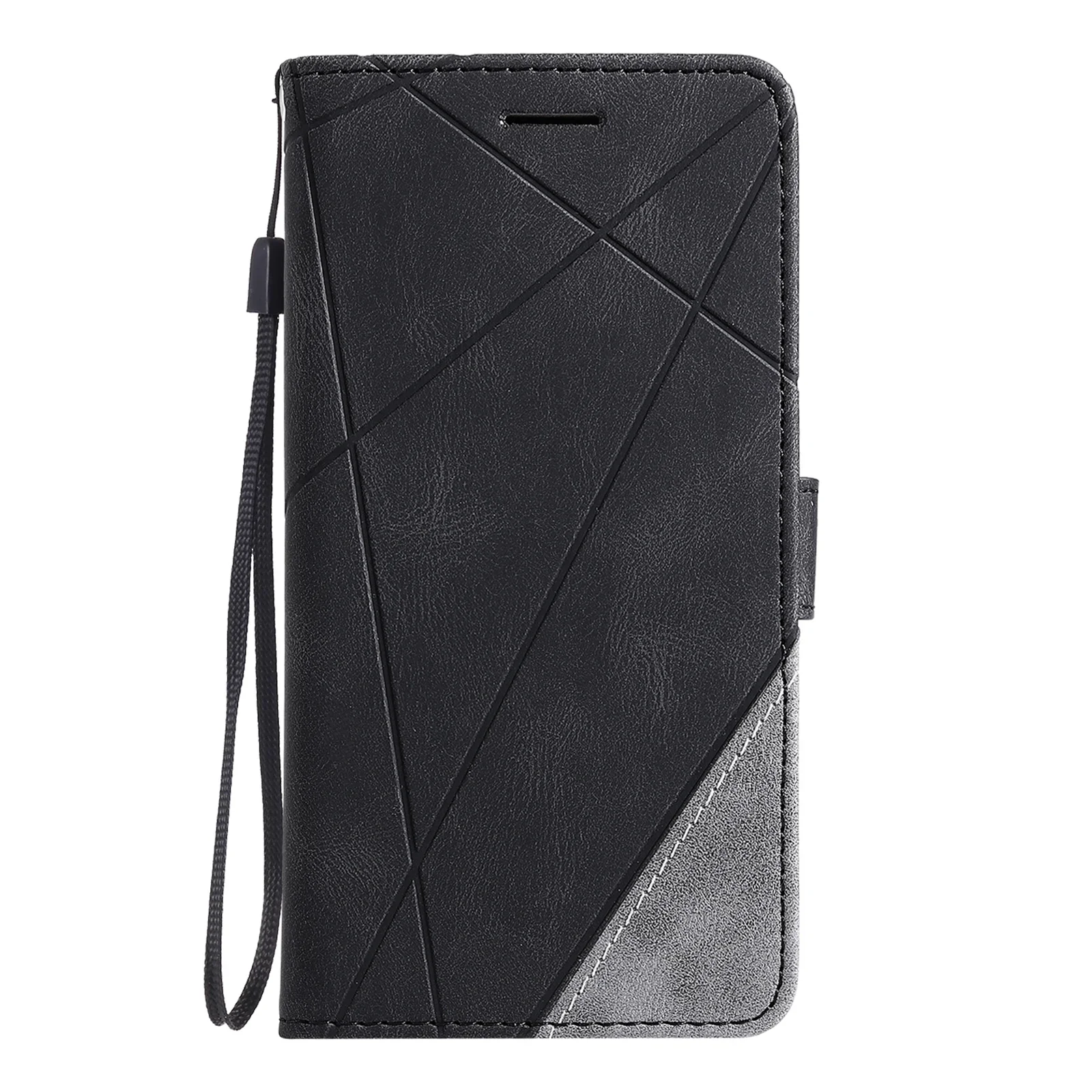 Leather Flip Case with Wallet Card Slot & Magnetic Closure