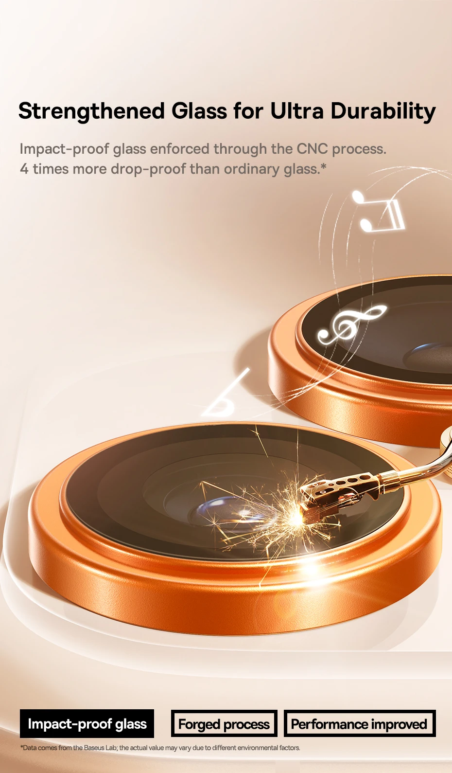 Baseus Corning Lens Screen Protectors for iPhone 17