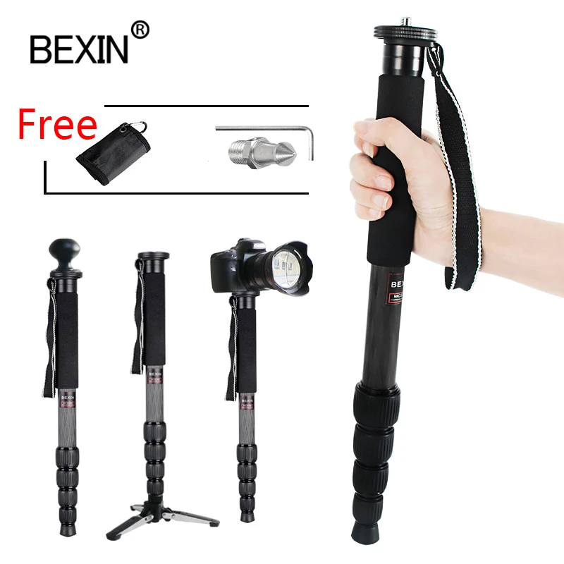 Professional Monopod Tripod Lightweight Carbon Fiber Camera Monopod For