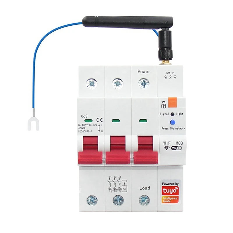 tuya-smart-wifi-rs485-3p-n-mcb-breaker-prepaid-meter-timer-switch-voltage-current-protector-voice-control-63a-adjustable-durable