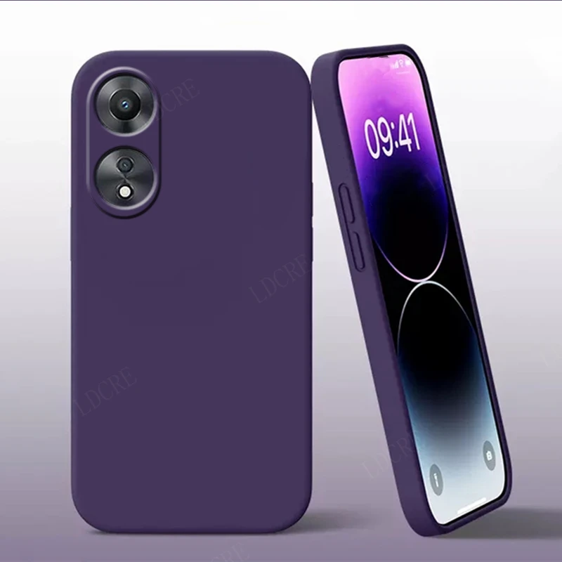 SEAHAI Cover per Oppo A98 5G, Glassato Traslucido Dura PC Protettiva Custodia Silicone TPU Bumper Antiurto AntiGraffio Case con 360° Anello Supporto, Rosso