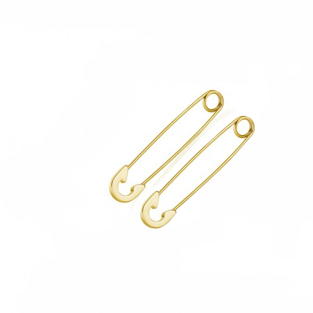 Punk Hip Hop Paper Clip Dangle Earrings For Women Girls Paperclip Pins Stud Earrings Women Jewelry Gifts Earring