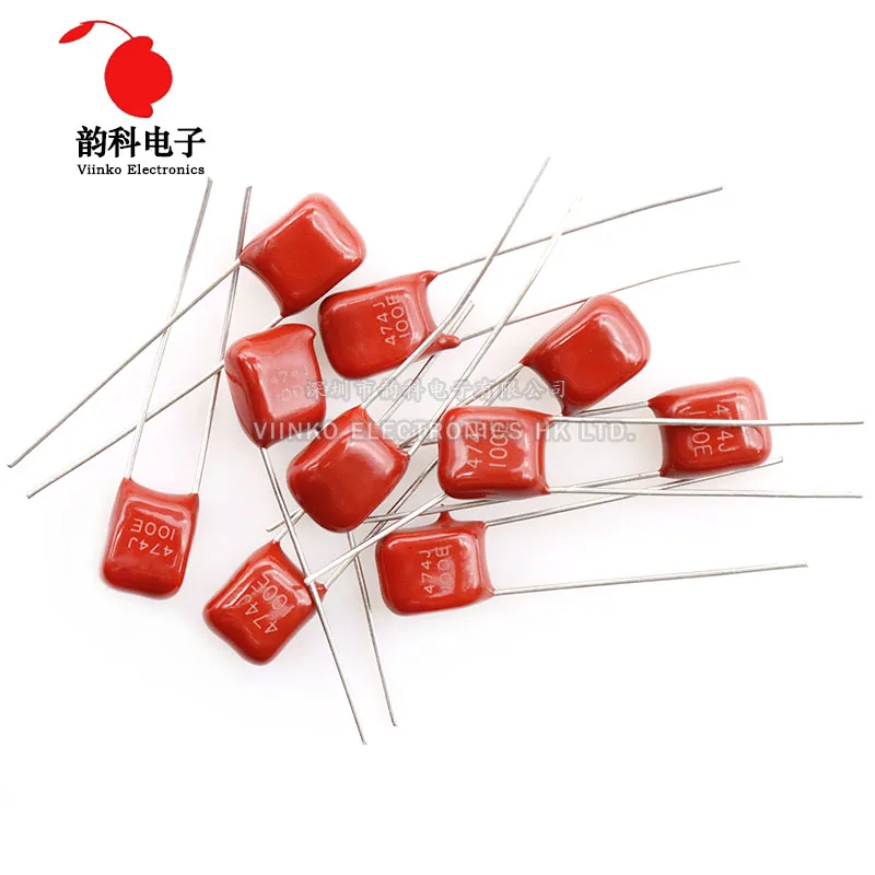 CBB Capacitor 10pcs 100V 393 473 683 104 224 394 474 105 335 106 101 471 102 152 222 332 472 682 103 223 333 J CBB Capacitor 1UF 0.1UF 0.47UF
