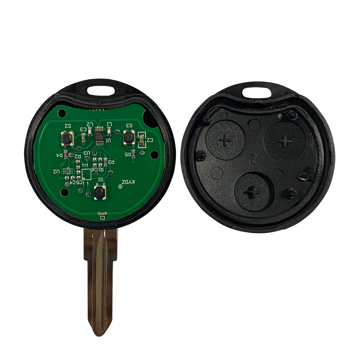 Chiave/Telecomando Per Mercedes Benz Smart Fortwo 450 Forfour 451 Roadstar 433mhz - 3 Pulsanti Mercedes - S4da9bb5cf0394fbb86915e949d8e42886