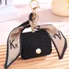 New Zero Wallet Set with Diamond Mini Bag Keychain Pendant Silk Scarf Fashion Mouth Red Envelope Earphone Earline 1