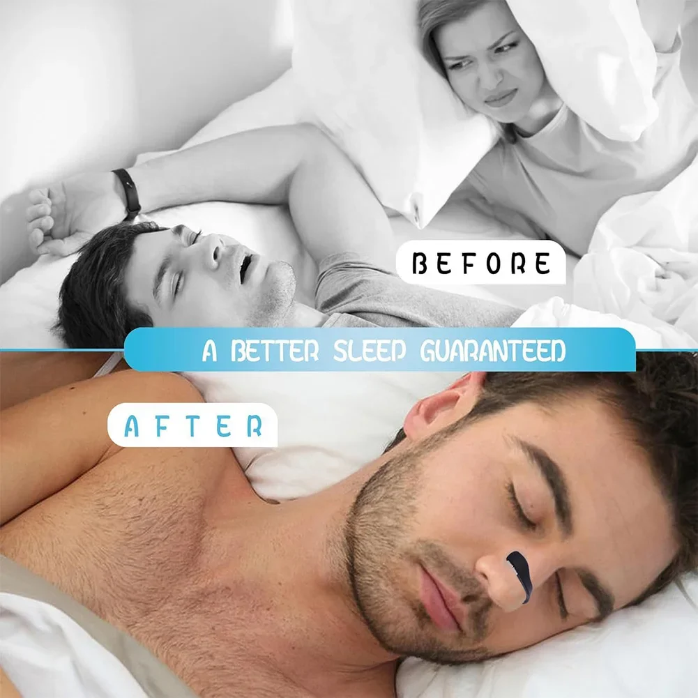 Anti-snoring Nose Clip Nasal Breathing Dilators Starter Kits Magnetic Nose Strips