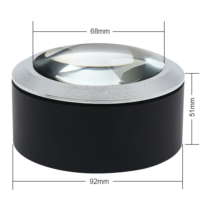 Wholesale Foldable A4 Full Page Microscope Magnifier With 3X Magnification,  Hands Free Lap Desk With Storage And LED Light For Reading, Sewing, And  Knitting CD21165 2121 From Pbbands, $7.98