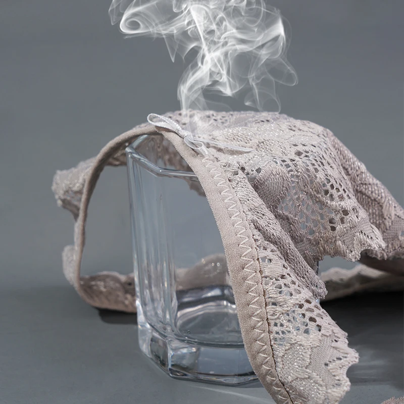 lace G string set flat lay