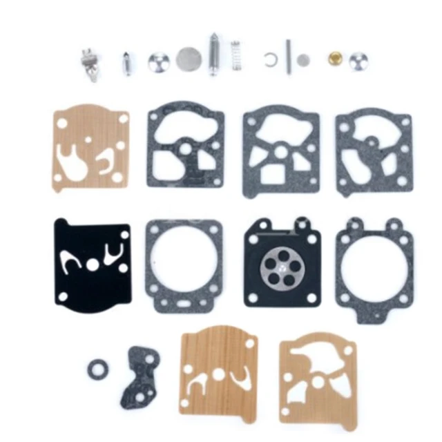 10 Sets/5/2/1 Set Carb Carburetor Diaphragm Gasket Needle Repair Kit