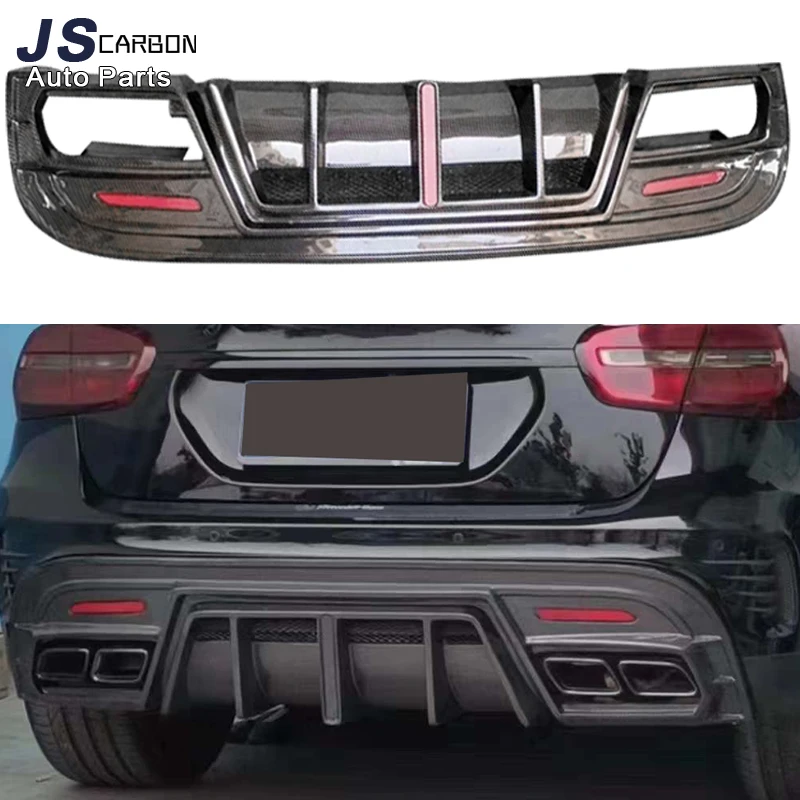 

Задний бампер для Mercedes Benz GLA Class x156 GLA45 GLA200 GLA260 AMG из углеродного волокна