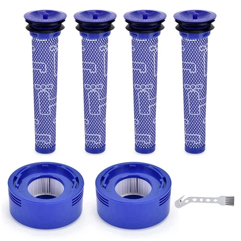 V8 Filter for Dyson V8 V7 Vacuum Cleaner Replacement Filter Accessory Set Pre & Post Filter Kit 96566101 96747801