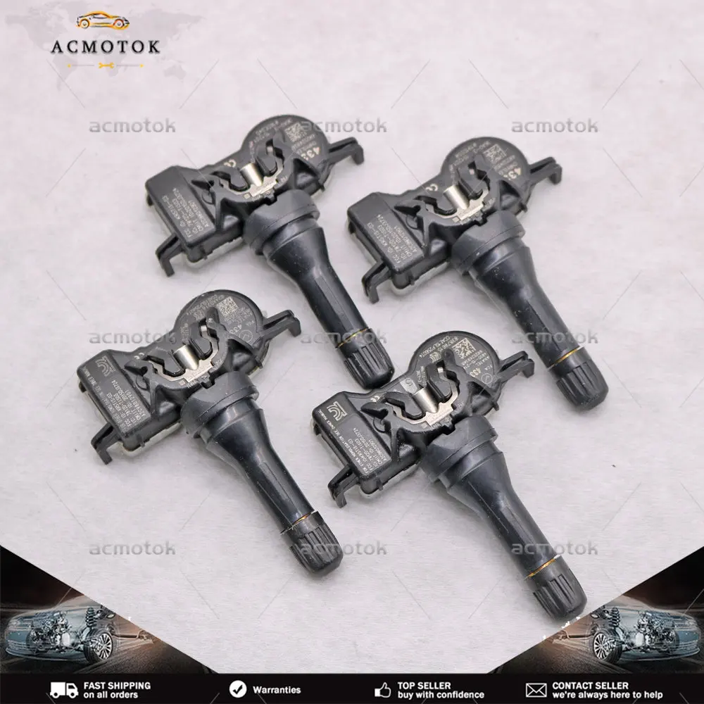 

4 шт. TPMS 433 МГц для CHRYSLER 200 DODGE Дротика FIAT 500X JEEP RENEGADE JEEP GRAND CHEROKEE система контроля давления в шинах 68252493AB