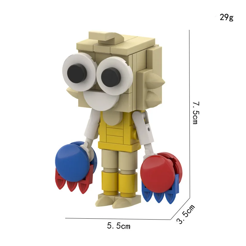 Bloques de construcción de Dandy's World, ladrillos de anime, juguetes coleccionables de dibujos animados, figuras para niños, regalos de cumpleaños y Navidad