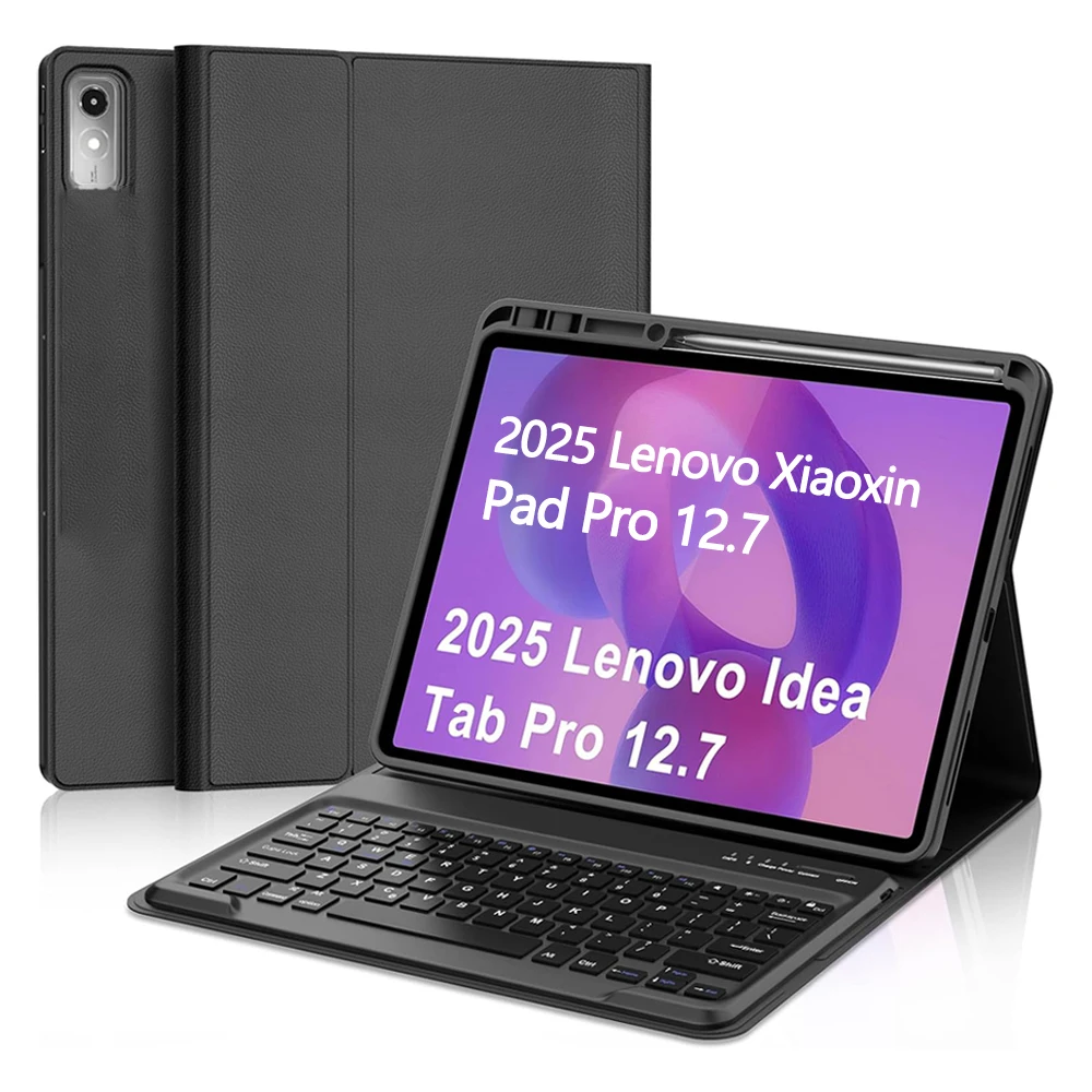 Magnetic Bluetooth Keyboard Case with Integrated Stand