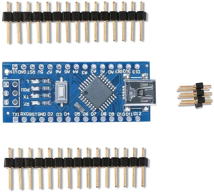 Módulo de placa de controlador Arduino Micro para Mini Nano V3.0, ATmega328P, 16Mhz, 5V, con Cable USB para Arduino IDE, 3 uds.