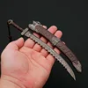 Wo Long: Fallen Dynasty Weapon Guding Blade Ancient Weapon 22cm Game Peripheral Metal Samurai Sword Weapon Model Gifts Toys Boys 5