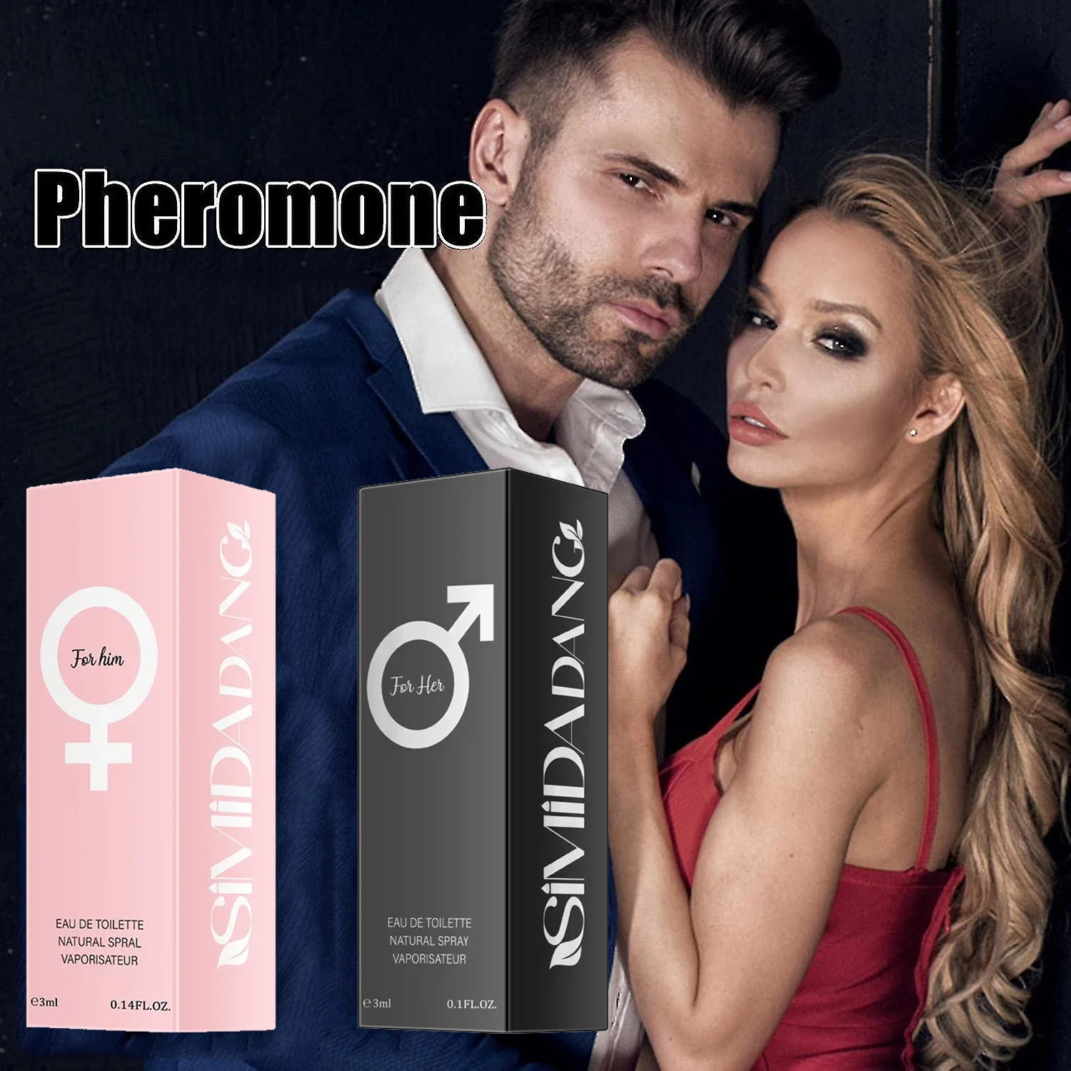 Fashion Secret Pheromone Women & Men Body Emotions Spray 3ML