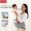 INSULAR Baby Carrier Breathable Child Waist Stool With Hip Seat Waist Stool Front Hold Portable Multi-functional 0-2Y 3