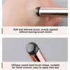 Silicone Lip Brush With Cover Cap Concealer Brush Like Fingertips Q Soft Lipstick Makeup Brushes Round Head No Broken 3