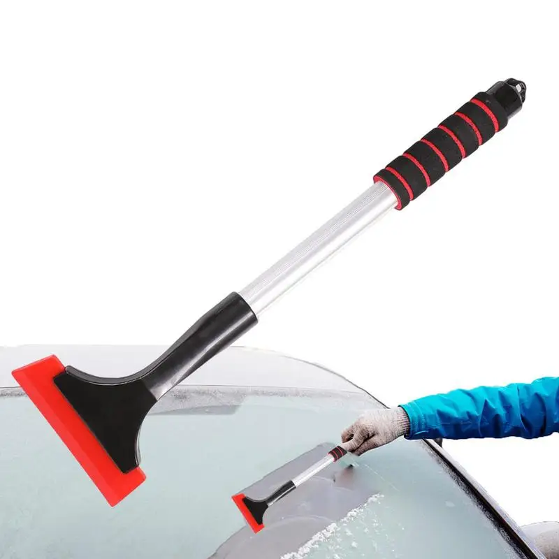 

Aluminium Handle Rubber Blade Scraper Car Snow Remover Wrap Vinyl Glass Tinting Cleaning Squeegee Window Ice Snow Water Wiper