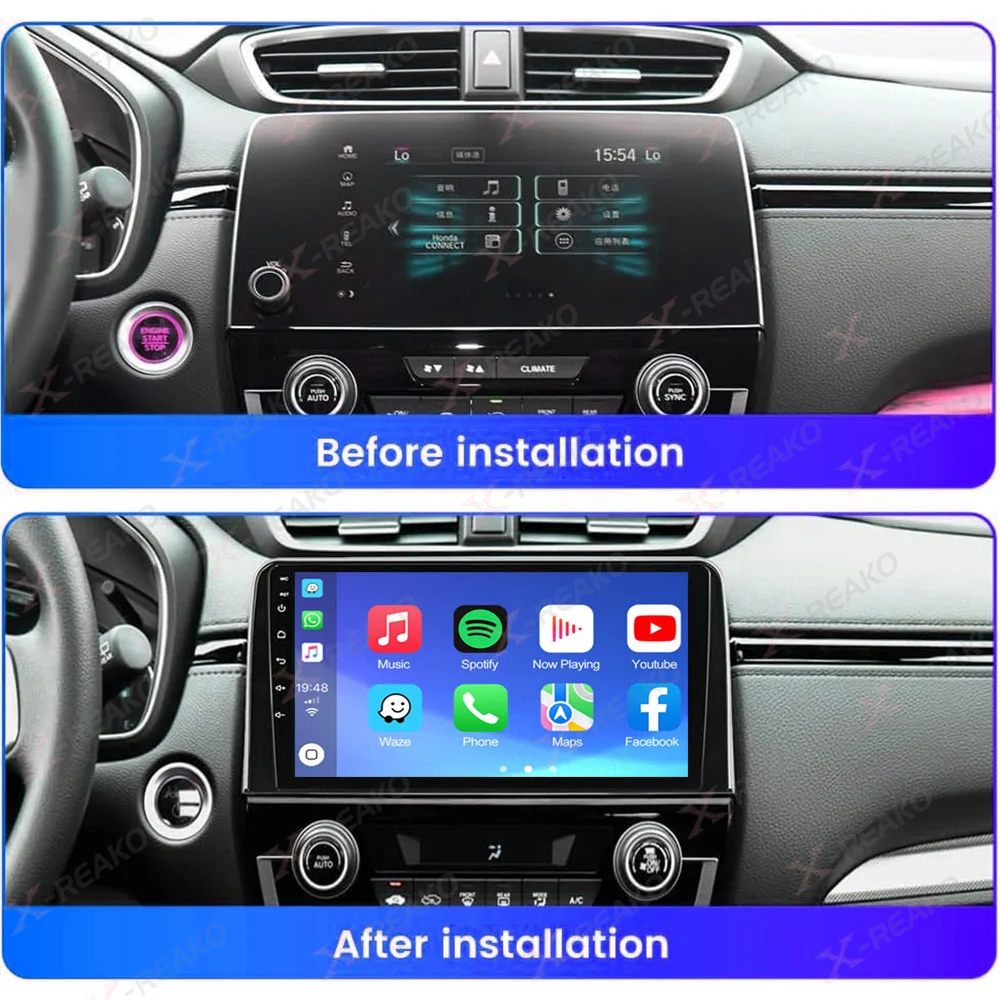 Car Stereo Radio For Honda CRV 2021 Multimedia Video Player Navigation
