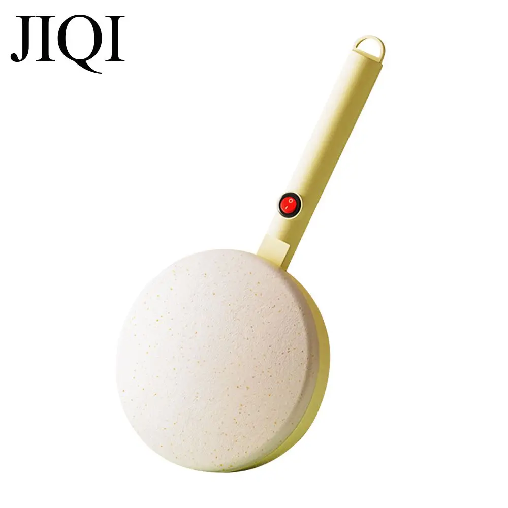 JIQI Electric Crepe Maker Spring Roll Cake Baking Machine Pizza Baking Pan Pancake Cooking Tool Non-stick Coating Griddle Cooker 2