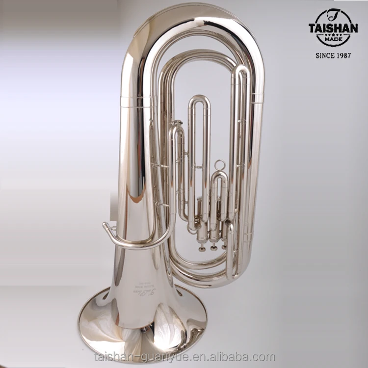 Nickel Plated Bb Tone Tuba