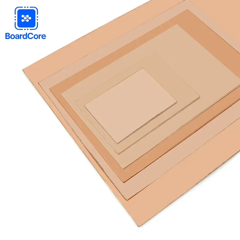 1PC PCB 7x10CM 10x15CM 12x18CM 15x20CM 20x30CM 단면 구리 클래드 플레이트 DIY 범용 프로토타입 PCB 보드