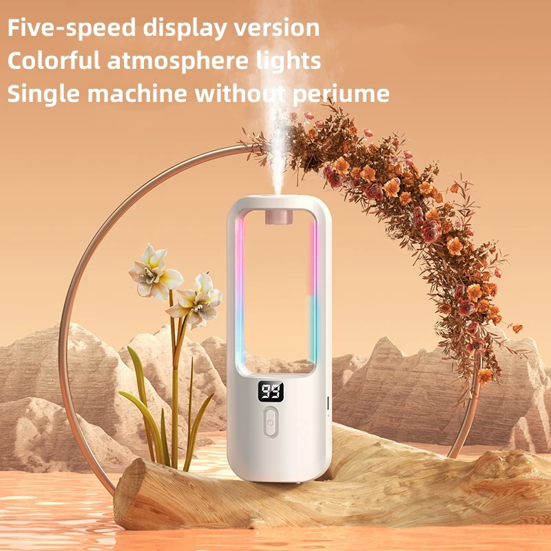 Essential oil diffuser 5gear Aroma Diffuser Fragrance Essential Oil Aromatherapy Machine Timing Air Freshener Colorful Light Living Bedroom Toilet