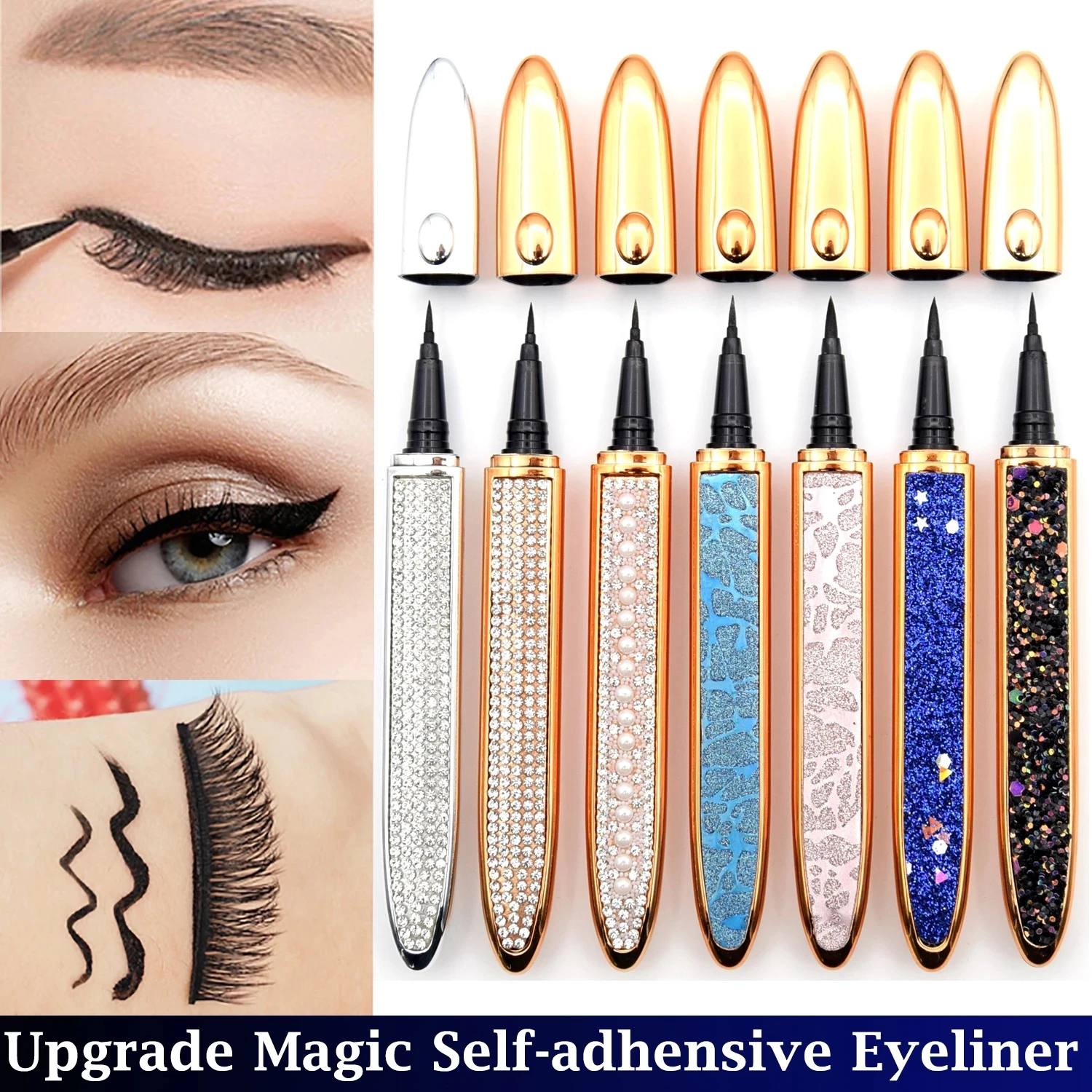 wholesale Eye liner Pencil Magic Quick Drying Eyelashes Sticking Self