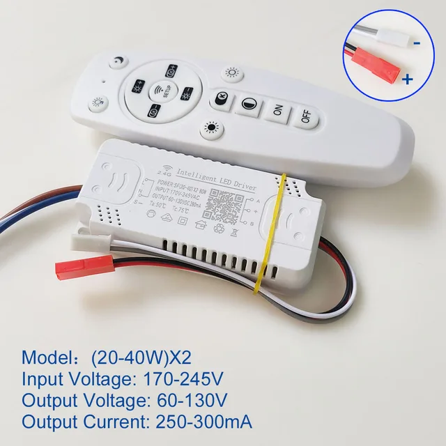 2.4G Intelligent LED driver remote control APP dimmable colorchangeable transformer FOR LED