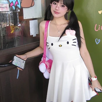 Sanrio Hello Kitty Y2K Dress Clothes Spicy Girl Cartoon Fashion Color Matching Slim Dress Women Wrapped Hip Dresses Sweet Girl Sanrio Hello Kitty Y2K Dress Clothes Spicy Girl Cartoon Fashion Color Matching Slim Dress Women Wrapped.jpg