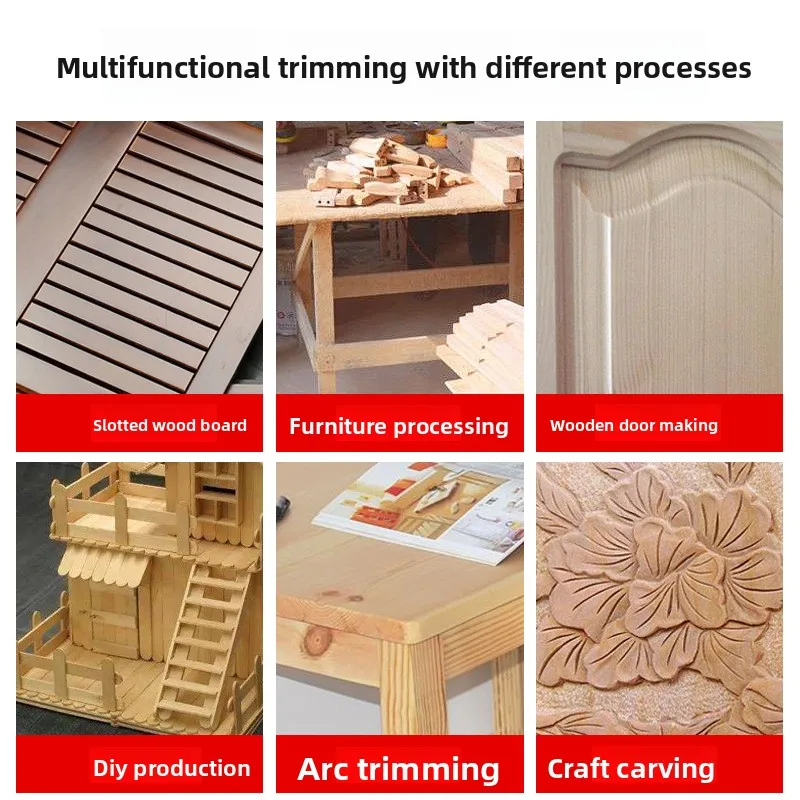 220V 전기 목공 엣지 트리머 110V 슬롯팅 머신 목공 조각기 오프닝 머신 전동 공구
