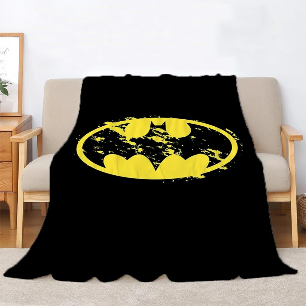BatmanS Beach Towel Camping Blanket Throw Bed Blankets & Throw Blanket for Sofa Luxury Fluffy Soft Blankets King Size Knee Nap 2